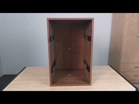 GREATMEET 2 Drawer File Cabinet, Black Under Desk File Cabinet with Drawers, Assembly Required video review thumbnail