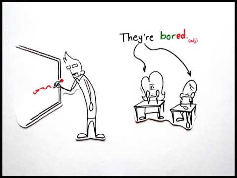 Grammar Tutorial - Adjectives -ed or -ing?