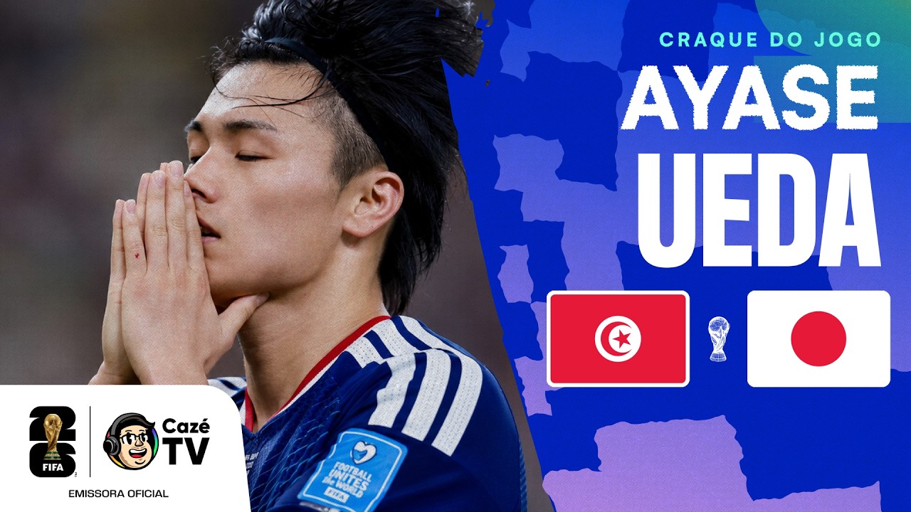 TÁ VOANDO (LITERALMENTE)! TODOS OS LANCES DE UEDA EM TUNÍSIA X JAPÃO | COPA DO MUNDO | 2ª RODADA