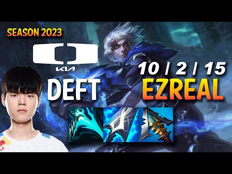 DK Deft EZREAL vs VARUS ADC - KR Ranked