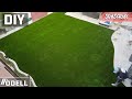 How to install Artificial turf! Great for Pets and no Maintenance!