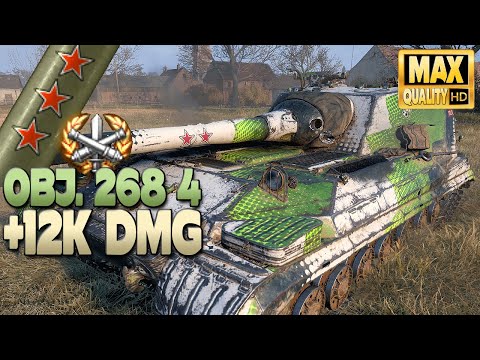 Obj. 268 4: 3rd MoE with 12.5k - World of Tanks