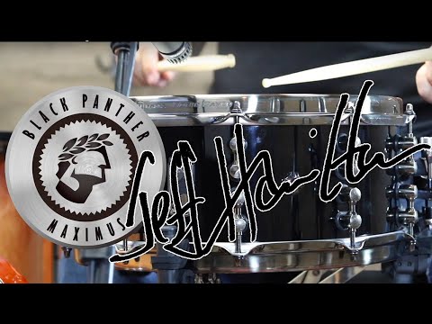 Mapex Black Panther Design Lab Jeff Hamilton Maximus 6x14" Snare Drum BPDLMH4600LPB image 2