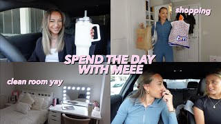 let’s spend the day together besties🛍️💕B&M shopping, content, clean room..