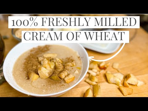 *ANNOUNCEMENT* | 100% Freshly Milled Cream of Wheat Recipe | Prepper Pantry Meals