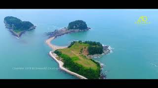 Beautiful island in Korea 한국의 아름다운 섬 / 여수 사도(UHD드론영상)