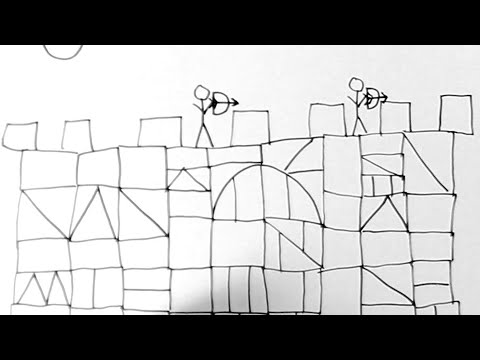Drawing a Castle - Learning About Shapes with Paul Klee
