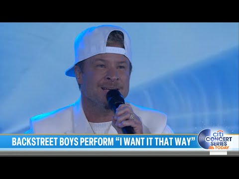 Backstreet Boys - I Want It That Way (Live on the Today Show)
