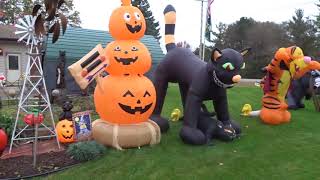 Ott Family Halloween Display Ott Family Halloween Display