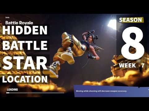 Fortnite ¦ Secret Season 8 Week 7 Hidden Battlestar Location