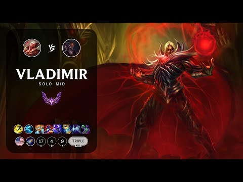 Vladimir Mid vs Lucian - NA Master Patch 13.19