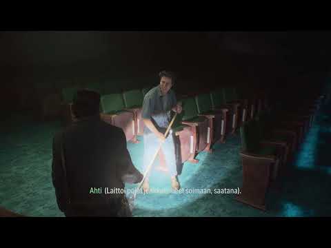 Alan Wake 2 - Initiation 4 We Sing: Alan Runs Into Ahti The Janitor "Champion of Light" End of Part
