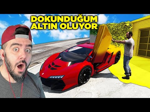 DOKUNDUGUM HERŞEY ALTIN OLUYOR PARA OLUYOR - GTA 5 MODS
