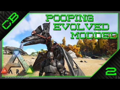 ARK: Pooping Evolved Modded - Mystic Ptera! - Ep 2