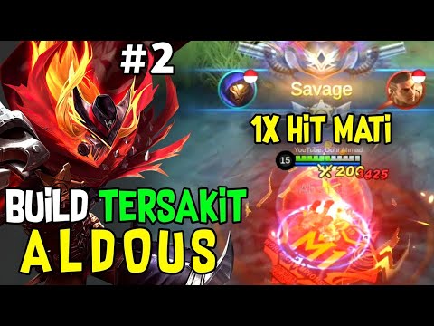 CARA LICIK MAIN PAKAI ALDOUS... BUILD ALDOUS TERSAKIT 2023 NEW - Mobile legends