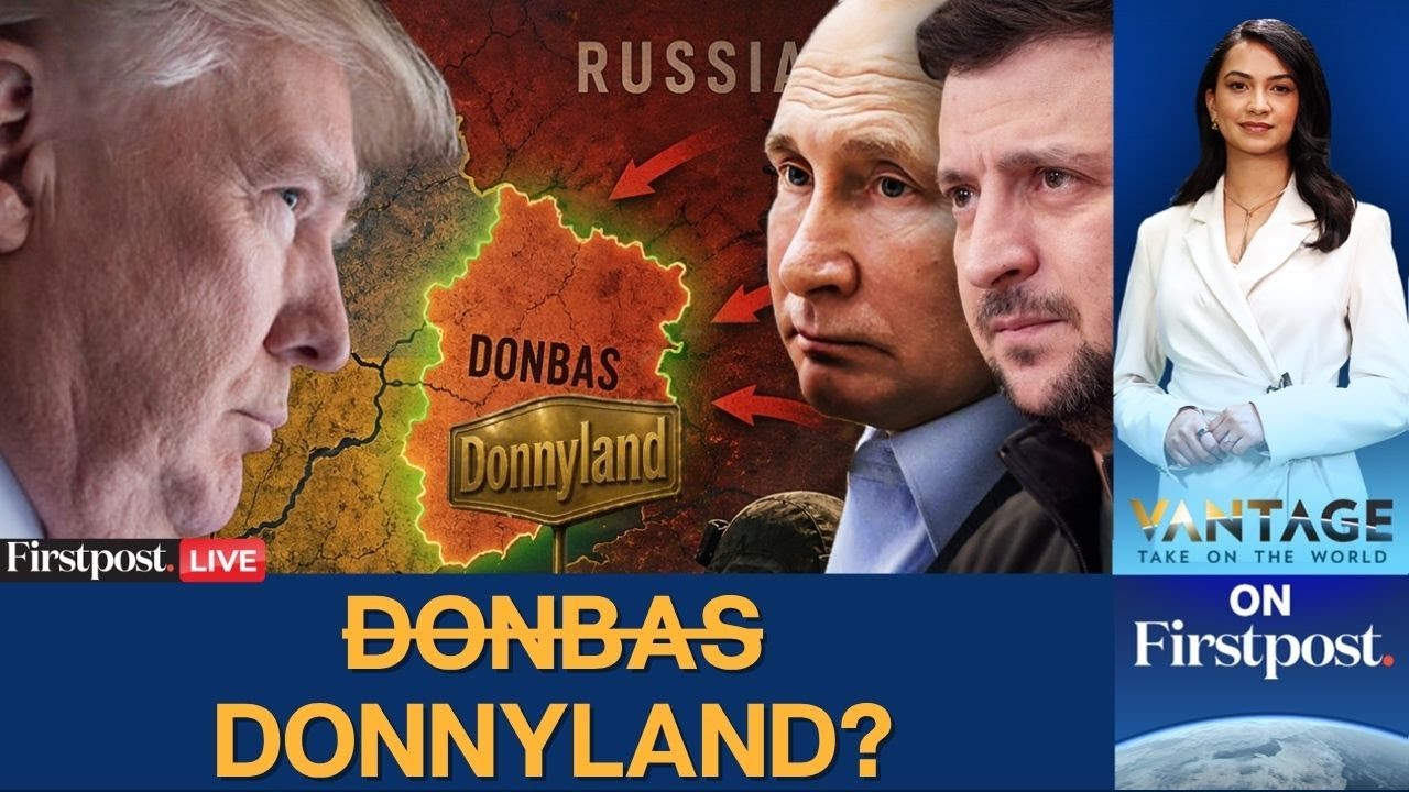 LIVE: Donbas or Donnyland? Ukraine Reportedly Proposes Renaming to Impress Trump |Vantage| Firstpost