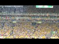 The Crowd At Maracanã Sings The Brazilian National Anthem Before The 2013 Confederations Cup Final