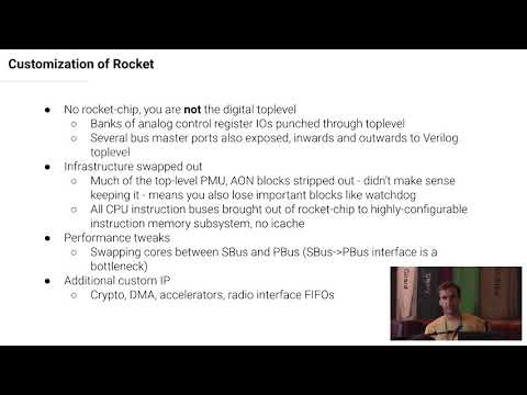 Lessons learned customising the Rocket RISC-V core