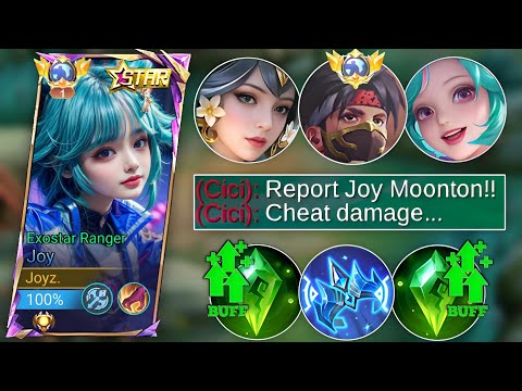 HARD MATCH! TOP 1 JOY HIGH RANK IN MYTHICAL IMMORTAL VS NEW META HEROS | JOY BEST BUILD | MLBB