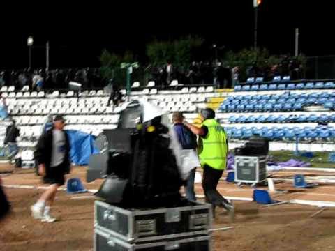 Poli Timisoara - CFR Cluj, arestari suporteri timisoreni (1)