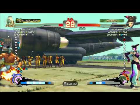#2 Commando 367(El Fuerte) Vs ASAP Rabbito(Juri) SSF4AE v2012 Ranked Replay 720p