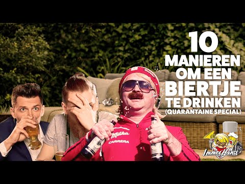 10 MANIEREN OM EEN BIERTJE TE DRINKEN | IMMER HANSI