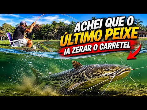#888       ACHEI QUE O ÚLTIMO PEIXE IA ZERAR O CARRETEL!!!