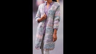 Вязаные Модные Кардиганы фото-модели - 2019 / Knitted Fashion Cardigans Photo Model