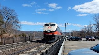 preview picture of video 'Railfan the Hudson Line & Hickory Creek'