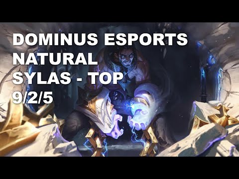 Dominus Esports Natural Top Sylas vs Dr. Mundo - KR Challenger Rank Game 10.7