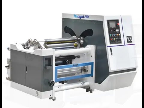 MÁY CHIA CUỘN GIẤY NHÔM PVC PE CHÍNH XÁC CAO