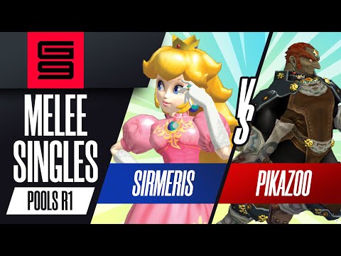 Sirmeris (Peach) vs Pikazoo (Ganondorf) - Melee Singles Pools Winners Quarter-Final  - Genesis 9