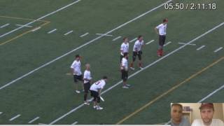 Adrian Yearwood and Jeff Lindquist July 2nd against Montreal Royal