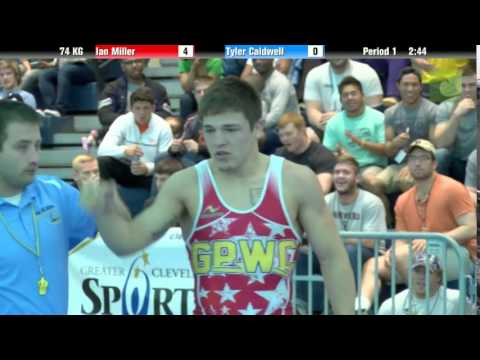 74 KG Finals 2 of 2 - Ian Miller (Golden Pride) vs. Tyler Caldwell (Sunkist Kids)