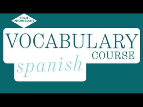 Michel Thomas Rose Lee Hayden Spanish Vocabulary Course 1