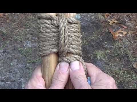 Shear Lashing – SCOUT PIONEERING