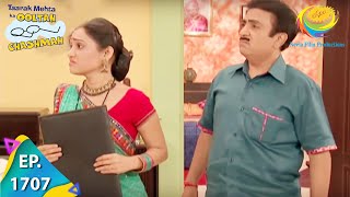 Taarak Mehta Ka Ooltah Chashmah - Episode 1707 - F