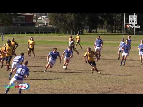 2016 NHRU Round 11 Premier 3 Highlights - Lake Macquarie Roos v Wanderers