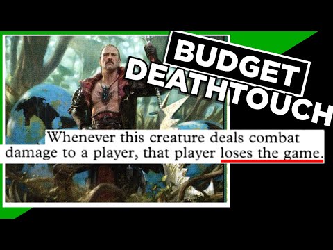 Budget Black Green DEATHTOUCH MTG Commander Deck
