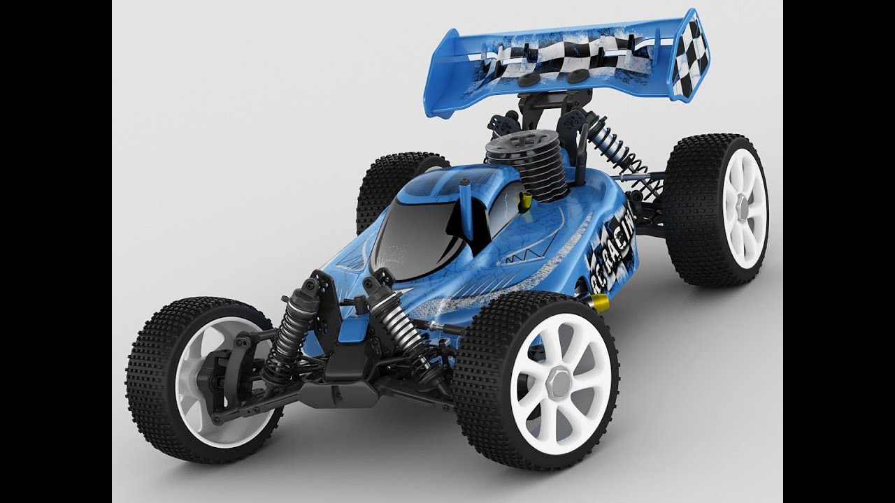 3D Model RC buggy at 3DExport.com