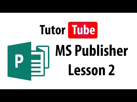 MS Publisher Tutorial Lesson 2 Creating New Publications