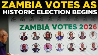 Download lagu ZAMBIA DECIDES LIVE | Polls Open in Historic Election: Hichilema vs Mundubile | Times Now World mp3