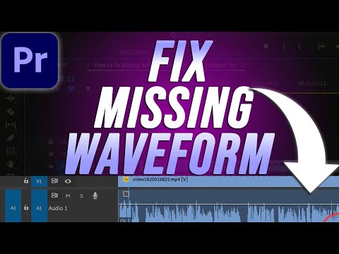 How to Fix Missing Audio Waveform In Adobe Premiere Pro