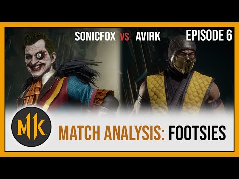 MK11 - Match Analysis: Footsies (SonicFox vs AVirk) - Mortal Kombat 11 Ultimate
