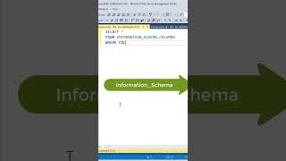SQL Tips | How to Find All Tables containing a Column? #sqltips 