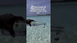 Would you take this test?  #maldives #marriott