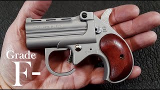 Bearman 9mm Derringer - First Look - Worst Gun I Ever Bought - Worst Trigger Of Any Firearm On Earth
