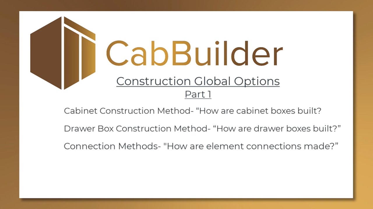 Drawer Construction Tutorial