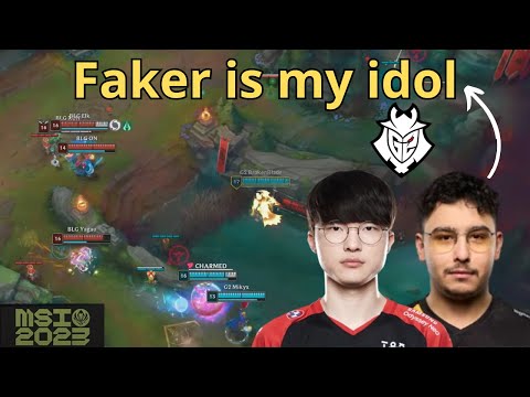 Brokenblade was inspired by Faker (G2 Zeus Slayer) #g2