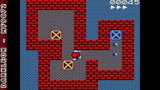 Game Gear - Soukoban © 1990 Riverhillsoft - Gameplay